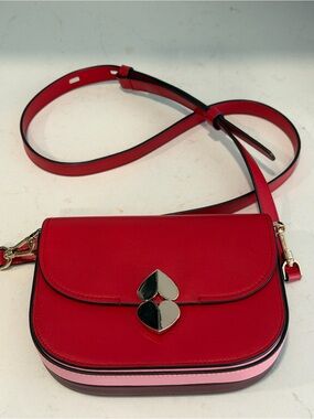 Kate Spade New York Lula Smooth Leather Color Block Crossbody